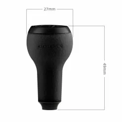 Gomexus TPE Knob -Isfiskeri hjul Butikk A27TPCJr 4