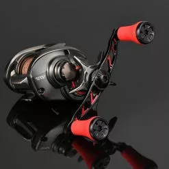 Gomexus Crank Handle W/TPE Knob -Isfiskeri hjul Butikk BS100T20BKBK1r 5