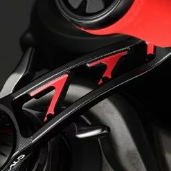 Gomexus Crank Handle W/TPE Knob -Isfiskeri hjul Butikk BS100T20BKBK1r 6