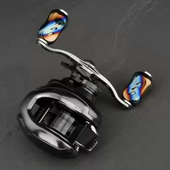 Gomexus Crank Handle W/Titanium Galaxy Knob -Isfiskeri hjul Butikk BS100T22GDX2r 2