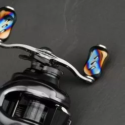 Gomexus Crank Handle W/Titanium Galaxy Knob -Isfiskeri hjul Butikk BS100T22GDX2r 5
