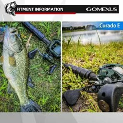 Gomexus 110mm Aluminium Handle With 35mm TPE Knob 12 Gomexus 110mm Aluminium Handle With 35mm TPE Knob -Isfiskeri hjul Butikk BS110HTE35BKTNr 5