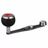 Gomexus Carbon Fibre Handle EVA Knob -Isfiskeri hjul Butikk LCD75A41BKRDr 1