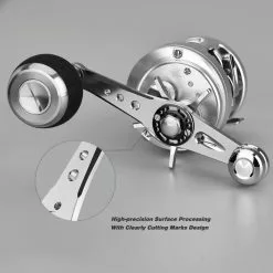 Gomexus Power Handle EVA Knob -Isfiskeri hjul Butikk SBS65EA41BKSRr 4