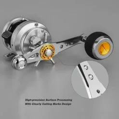 Gomexus Power Handle EVA Knob -Isfiskeri hjul Butikk SBS65EA41BKSRr 5